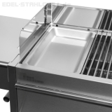 Edelstahlgrill - Holzkohlegrill - EDELstar Premio XL Gourmet - Bausatz