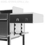 Edelstahlgrill - Holzkohlegrill - EDELstar Premio XL Gourmet - Bausatz