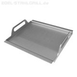 Plancha-Grillplatte aus Edelstahl für EDELstar XL Grill